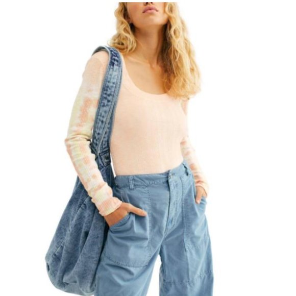 Free People Tops - Free People Big Sur Long-Sleeve T-Shirt Pink M NWT